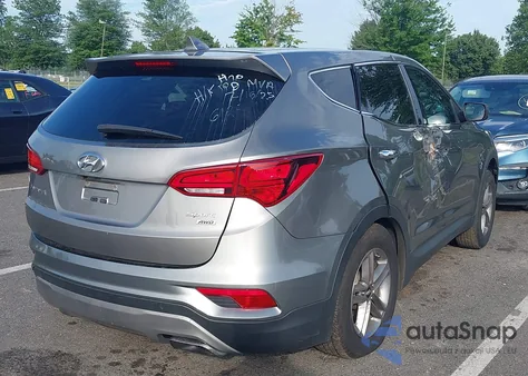 2017 Hyundai Santa Fe Sport 2.4L from USA, damaged, VIN 5XYZTDLB9H6396129